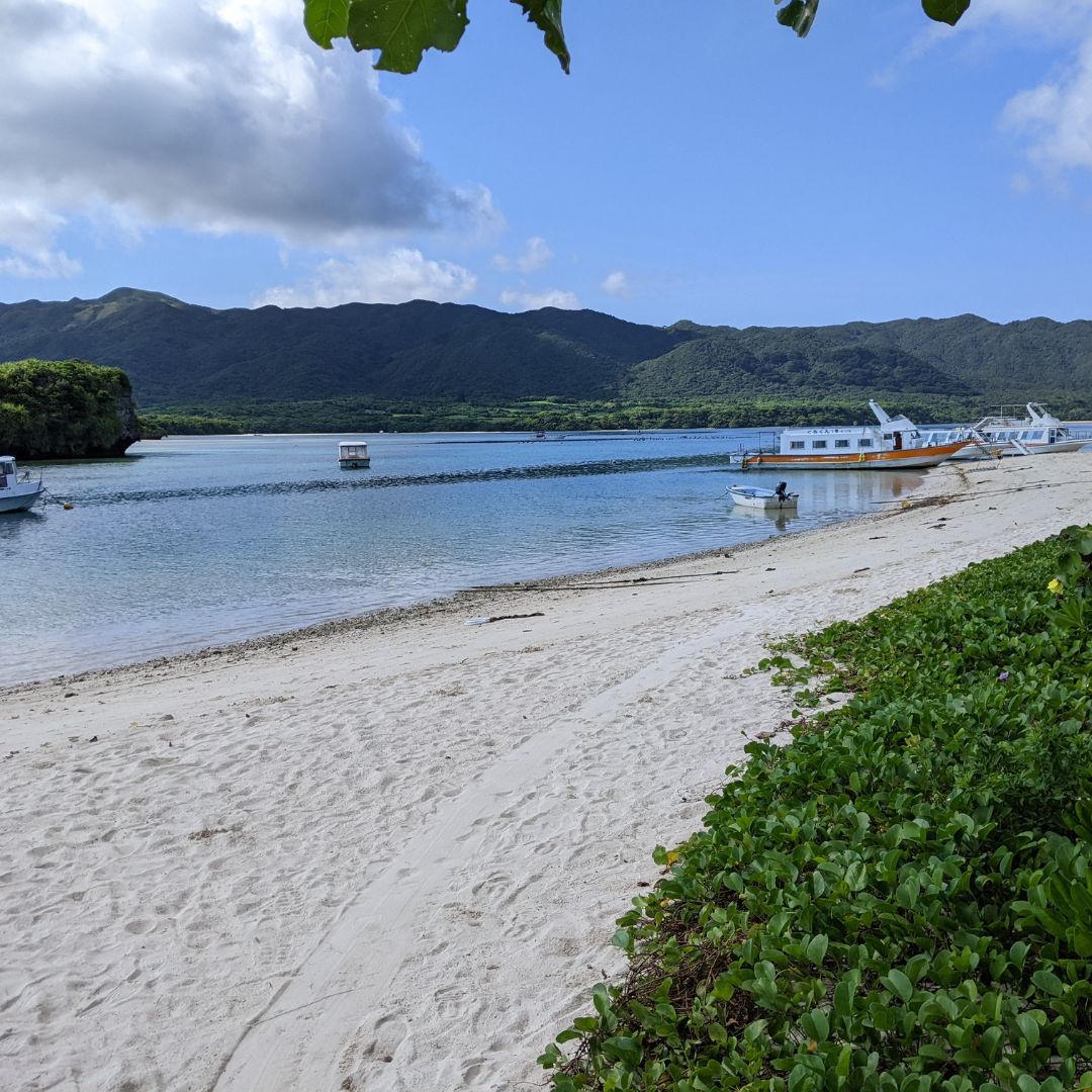 Scenic beach and resort coastline in Ishigaki Island – part of a family itinerary exploring Okinawa islands.