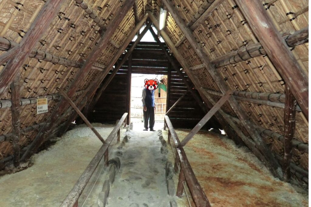 Traditional Yunohana Hut near Myoban Yamadaya, Beppu