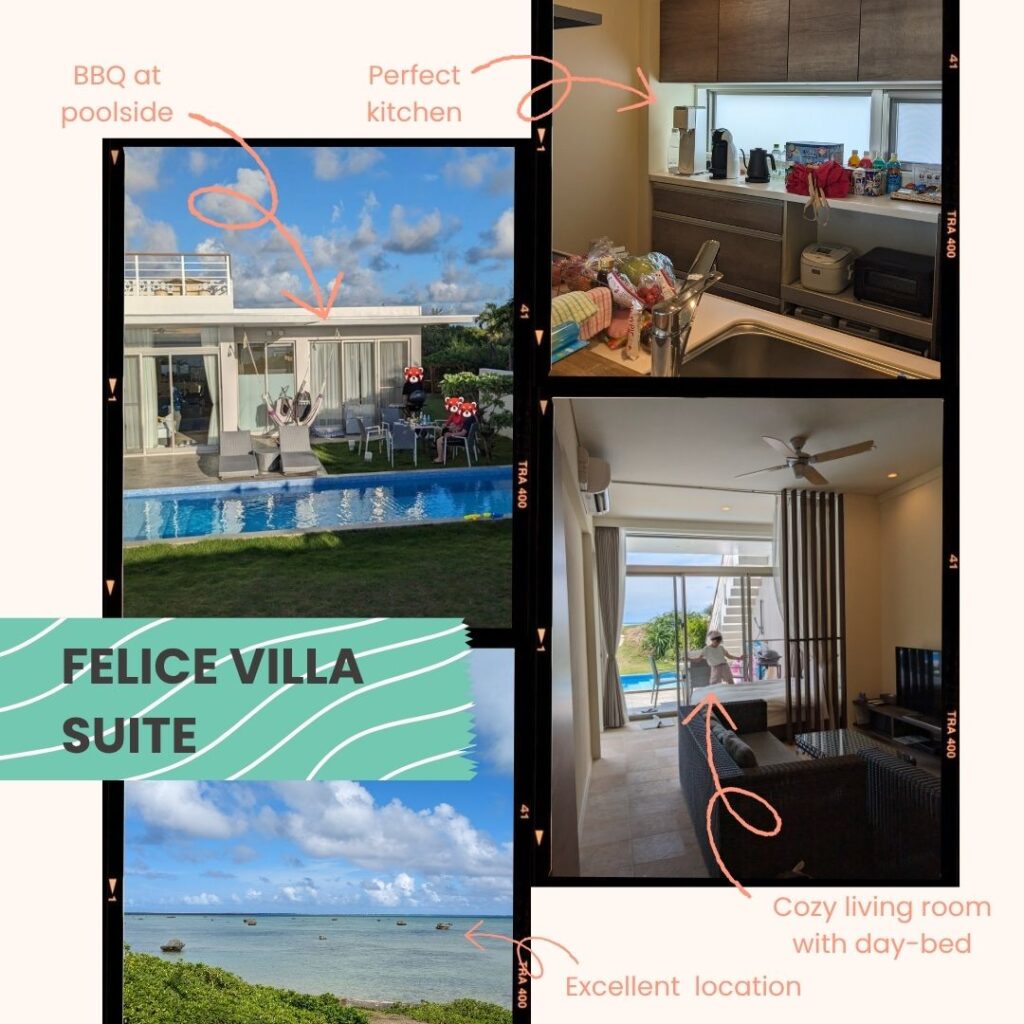 Private villa in Miyakojima with poolside BBQ, perfect kitchen, ocean view, and cozy living space