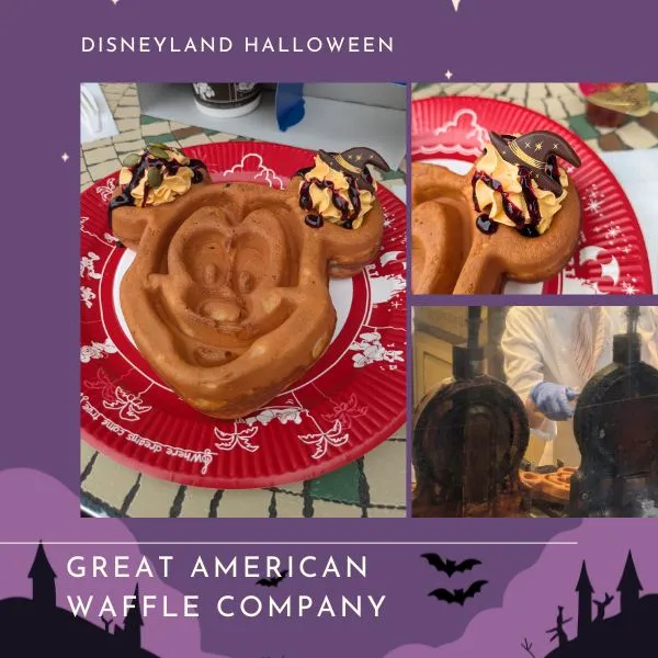 Tokyo Disneyland Halloween special drink with coffee jelly, pumpkin milk, and berry topping, a seasonal treat.