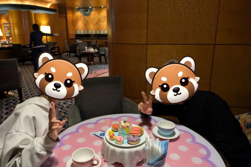 Three-generation Minnie’s Tea Party at Disney Ambassador Hotel during our 3 generation Tokyo Disney trip